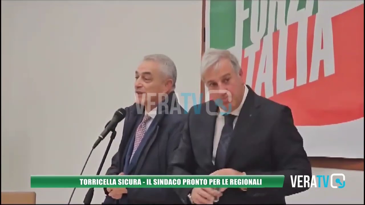 Torricella Sicura – Presentata la candidatura del sindaco Palumbi alle regionali